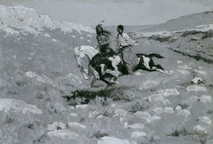Ceremonia del caballo más rápido de Frederic Remington