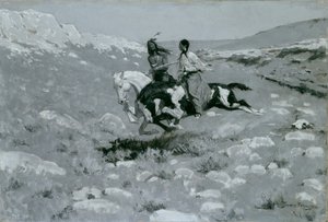 Ceremonia del caballo más rápido de Frederic Remington