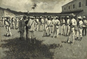 Desmantelamiento del ejército de Gómez de Frederic Remington