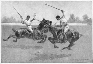 Jugadores de Polo de Frederic Remington