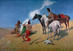 Señales de humo de Frederic Remington