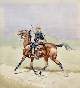 La Guardia de Avanzada de Frederic Remington