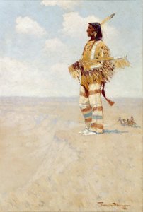 El último de su raza (El americano que desaparece), 1908 de Frederic Remington