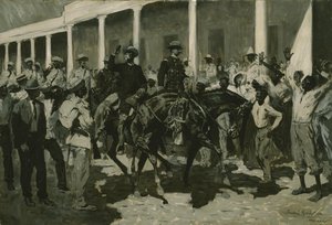El regreso de Gómez a La Habana de Frederic Remington