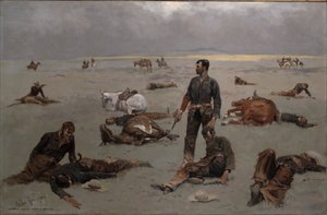 Lo que ha costado una vaca sin marca de Frederic Remington