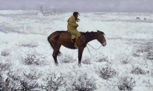 El pastor, 1905 de Frederic Sackrider Remington