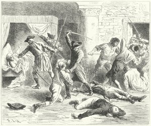 Masacre de franceses en Verona de Frederic Theodore (after) Lix