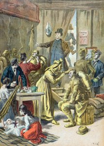 Una atracción en la feria del pan de jengibre de París de Frederic Theodore Lix