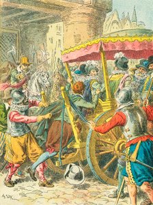 Asesinato del Rey Enrique IV de Francia de Frederic Theodore Lix