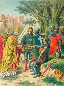 Bertrand du Guesclin y el legado papal de Frederic Theodore Lix