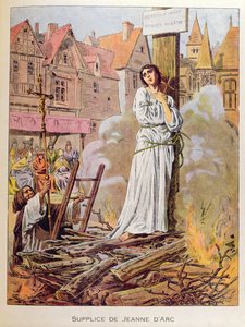 Juana de Arco en la hoguera
