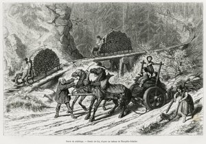 Camino de Schlittage de Frederic Theodore Lix