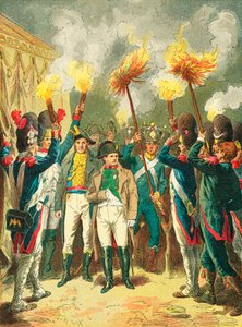 La víspera de la batalla de Austerlitz de Frederic Theodore Lix