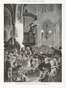 Una sesión del club de mujeres, en la iglesia Saint-Germain-l
