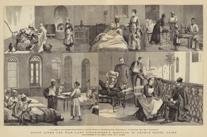 Egipto después de la guerra, el hospital de Lady Strangford en la casa de Arabi, El Cairo