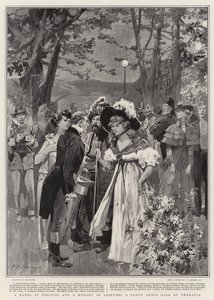 Una Babel de lenguas y una mezcla de disfraces, un baile de disfraces en Therapia de Frederic de Haenen