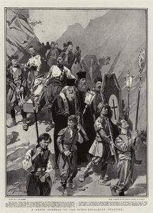 Un funeral griego en la frontera turco-búlgara de Frederic de Haenen