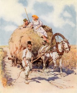 Un Día de Verano en el Campo de Frederic de Haenen