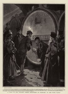 Una visita al antiguo monasterio griego de Podrome, en la bodega de vino de Frederic de Haenen