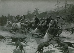 Caza de lobos de Frederic de Haenen