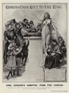Anuncio, Fondo del Hospital del Rey Eduardo para Londres