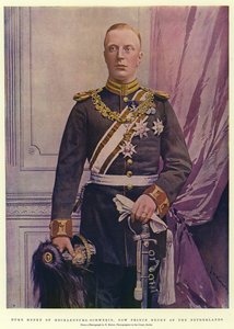 Duque Enrique de Mecklenburg-Schwerin, ahora Príncipe Enrique de los Países Bajos
