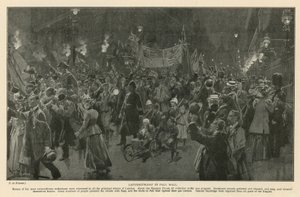 Día de Ladysmith en Pall Mall de Frederic de Haenen