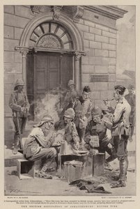 La Ocupación Británica de Johannesburgo, Hora de la Cena de Frederic de Haenen