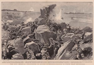 Los Voluntarios Imperiales de la Ciudad en Acción, un Reconocimiento en Fuerza cerca de Britstown de Frederic de Haenen