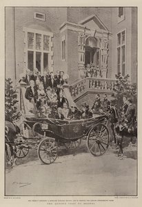 La Visita de la Reina a Bristol de Frederic de Haenen
