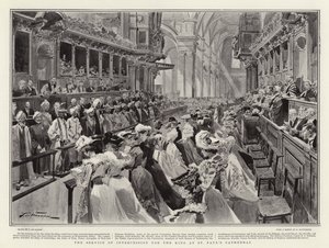 El Servicio de Intercesión por el Rey en la Catedral de San Pablo de Frederic de Haenen