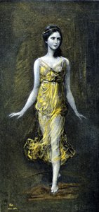 Isadora Duncan por Kaulbac. Noviembre 1902 de Frederich August Kaulbach