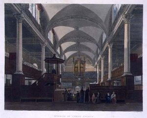 Interior de Christ Church, de 