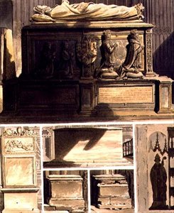 Tumbas de la Capilla de Eduardo el Confesor, lámina L de 