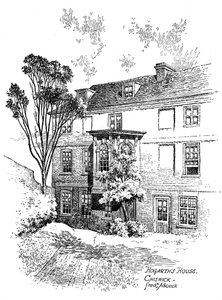 Casa de Hogarth, Chiswick, 1912 de Frederick Adcock