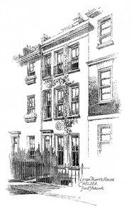 Casa de Leigh Hunt, Chelsea, Londres de Frederick Adcock