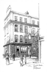 Casa de William Blake, Soho, Londres, 1912