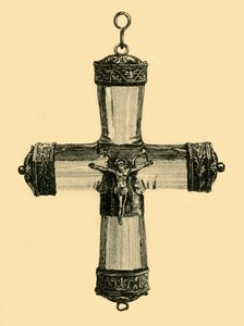 Crucifijo de cristal, c. 1550, 1881 de Frederick Albert Slocombe