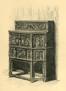 Gabinete de roble, finales del siglo XV, 1881 de Frederick Albert Slocombe