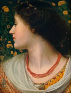 La Bella Isolda, 1862 de Frederick Augustus Sandys