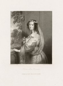Flora MacDonald, c.1850 (grabado) de Frederick Bacon