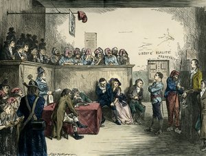 Historia de dos ciudades de Dickens de Frederick Barnard