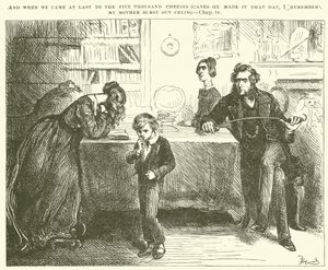 Ilustración para David Copperfield de Frederick Barnard