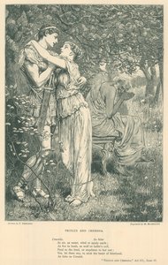 Ilustración para Troilo y Crésida