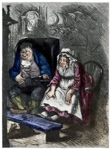Las campanadas de Charles Dickens de Frederick Barnard