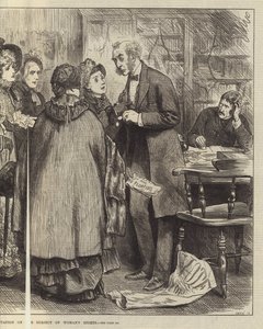La Elección General, una Delegación sobre el Tema de los Derechos de la Mujer de Frederick Barnard