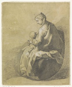 María con el niño Cristo
