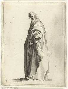 Anciano 15 figuras pequeñas (título de la serie) de Frederick Bloemaert
