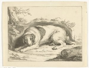 spaniel Cuaderno de dibujo de Abraham Bloemaert (título de la serie) de Frederick Bloemaert