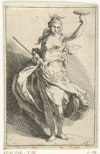Mujer con cáliz y cetro Las figuritas (título de la serie) de Frederick Bloemaert